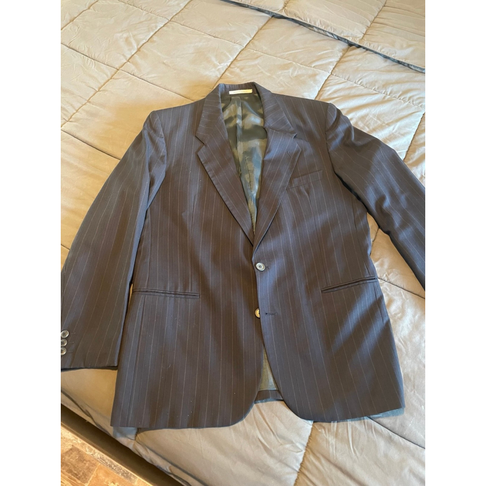 Yve Saint Laurent YSL Mens Suit Jacket Blazer 44R
